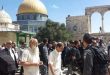 שר הו’קף הפלסטיני : המתנחלים פשטו על מסגד אל-אקצא 18 פעמים בחודש שעבר