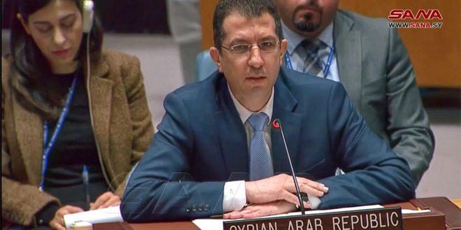 Заседания СБ по Сирии бесполезны без прекращения поддержки терроризма и незаконного военного присутствия