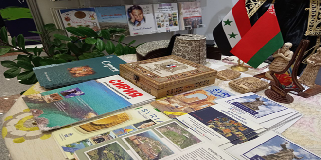 Сирийский павильон на Минской международной книжной ярмарке вызывает широкий интерес