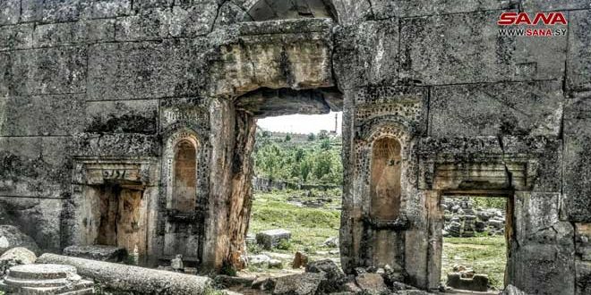 Tartus’taki Süleyman’ın Arkeolojik Kalesi Alınan Görüntüler