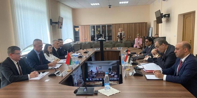 Suriye ve Beyaz Rusya, Bilimsel Ve Teknolojik Alanlarda İşbirliğini Geliştirme Umutlarını Tartıştı