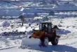 آليات الجهات الخدمية تواصل إزالة الثلوج وفتح الطرقات في السويداء
